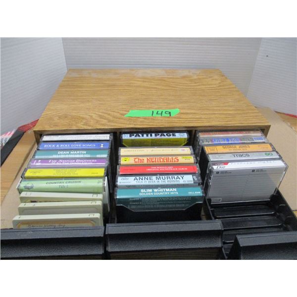 ESTATE:  CASSETTES & HOLDER