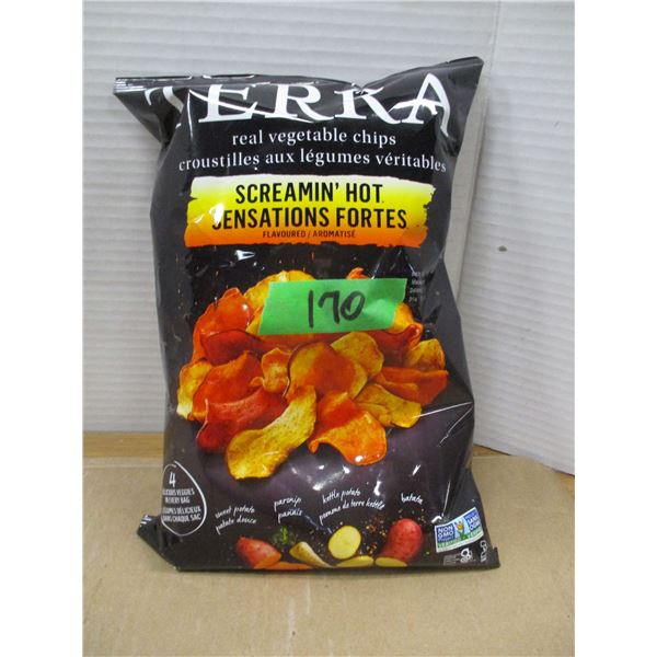 SHELF PULLS (AS IS):  TERRA SCREAMING HOT CHIPS - BAG