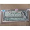 Image 1 : 1954 BANK OF CANADA REPLACEMENT STAR SERIAL NUMBER BANK NOTE