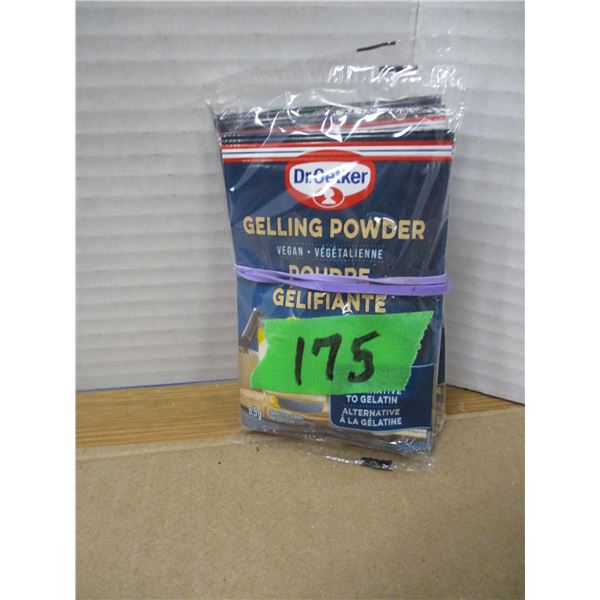 SHELF PULLS (AS IS):  GELLING POWDER - 2 PACKAGES