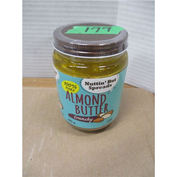 SHELF PULLS (AS IS):  ALMOND BUTTER CRUNCHY (365G)