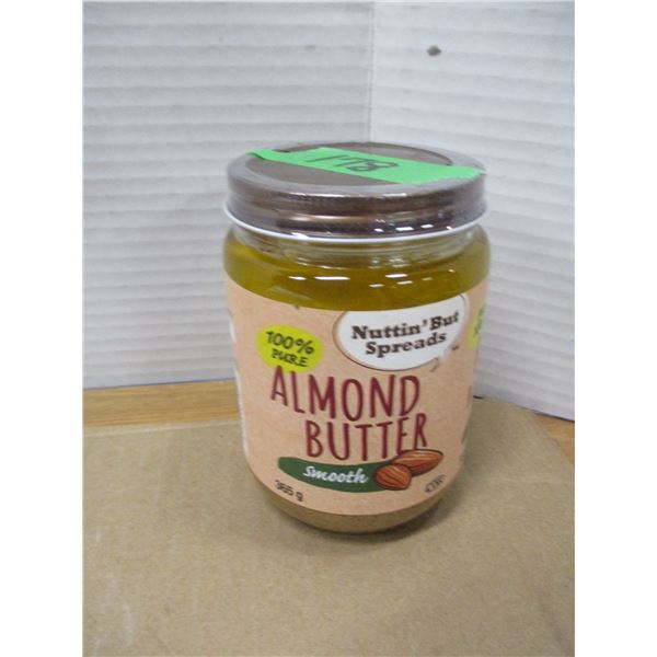 SHELF PULLS (AS IS):  ALMOND BUTTER SMOOTH (365G)