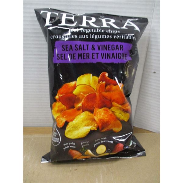 SHELF PULLS (AS IS):  TERRA SEA SALT & VINEGAR CHIPS - BAG