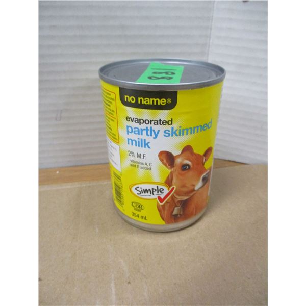 SHELF PULLS (AS IS):  EVAPORATED SKIM MILK (354 ML)