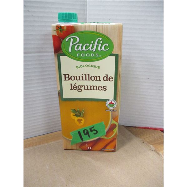 SHELF PULLS (AS IS):  VEGETABLE BROTH (1L)