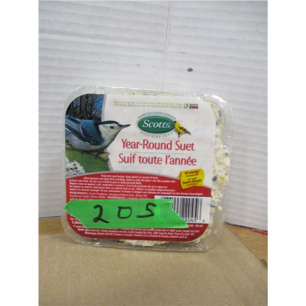 SHELF PULLS (AS IS):  YEAR ROUND SUET