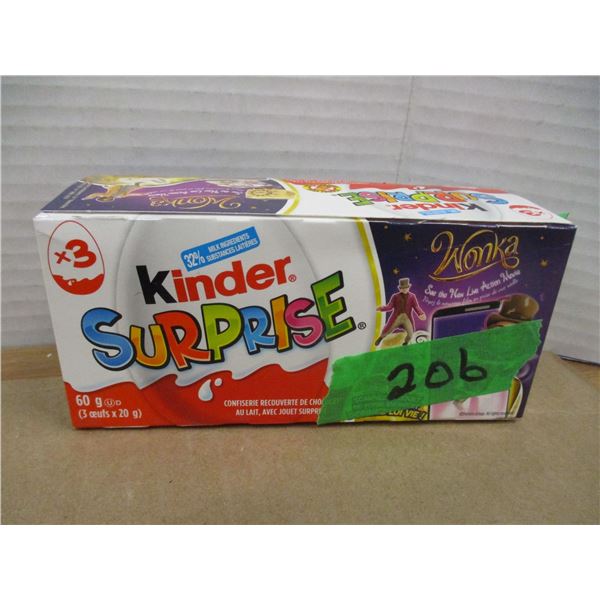 SHELF PULLS (AS IS):  KINDER SURPRISE (60G)