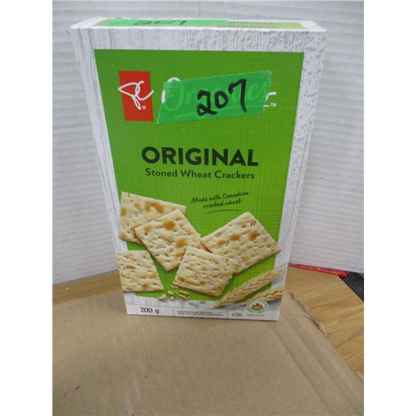 SHELF PULLS (AS IS):  ORIGINAL STONE WHEAT CRACKERS (200G)
