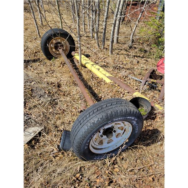 Axle, misc. pipe & steel