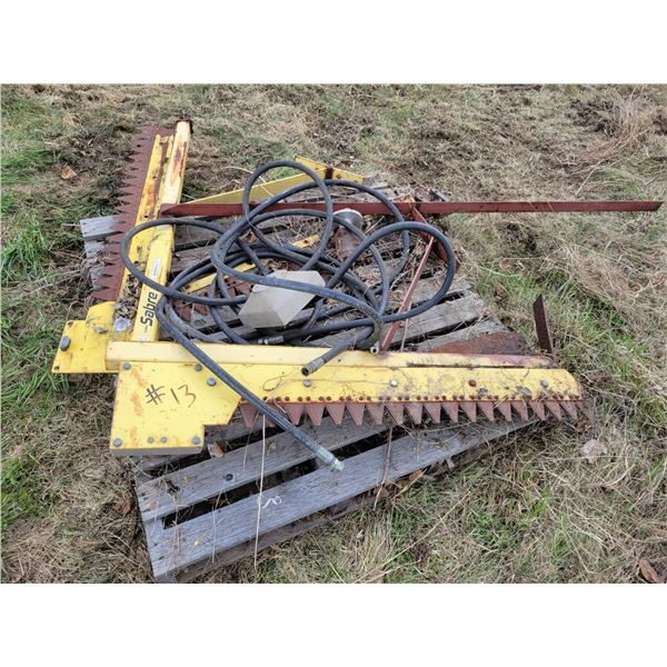 Keer shears (One was recently driven on, Bent)