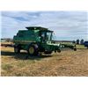 Image 10 : Approx. 1998 JD 9610 Maximizer Combine c/w #H09610X675361, 4572 Eng Hrs, 3608 Thrashing Hrs, Chopper