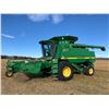 Image 1 : Approx. 1998 JD 9610 Maximizer Combine c/w #H09610X675361, 4572 Eng Hrs, 3608 Thrashing Hrs, Chopper