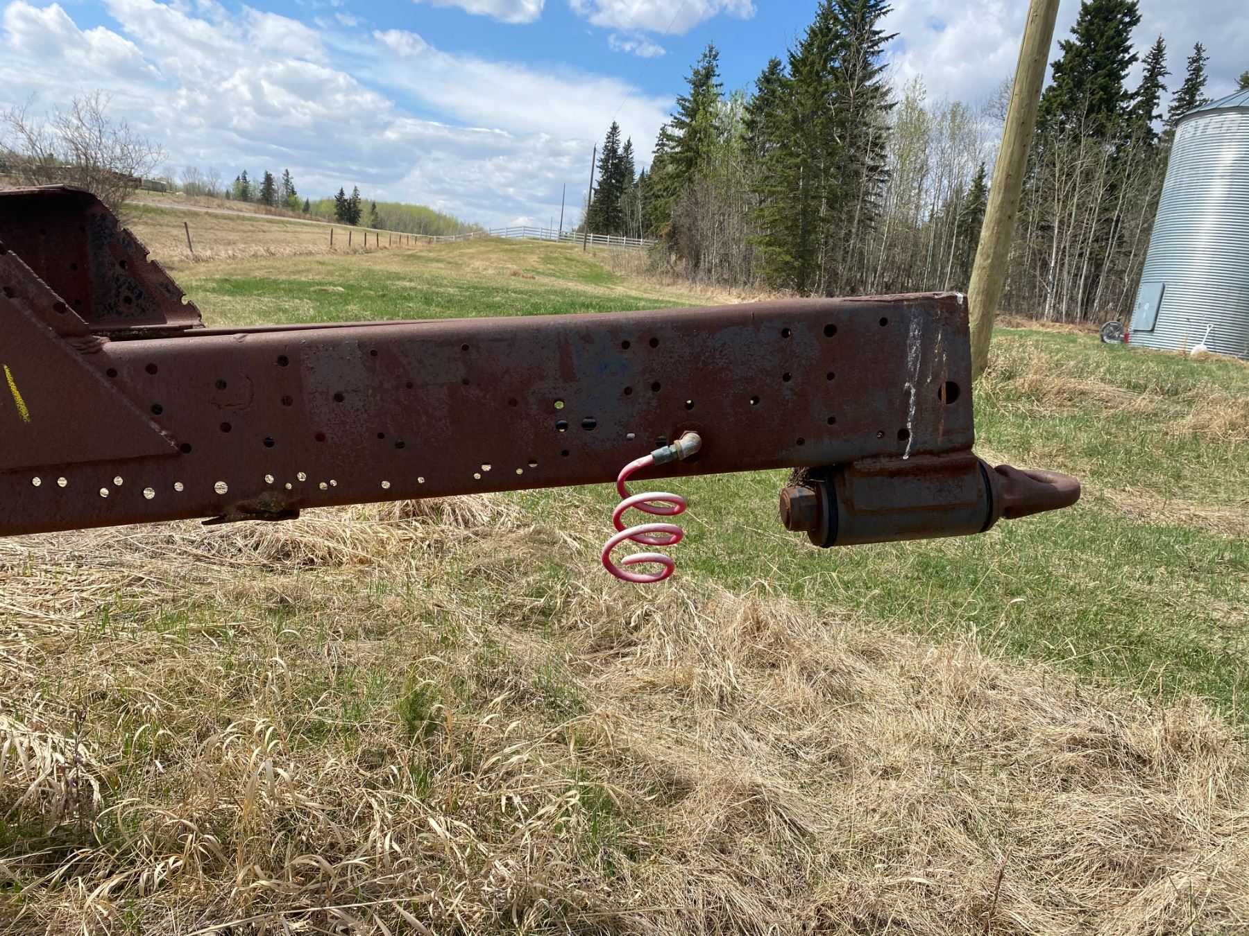 Tandem Axle, trailer frame, pindle hitch