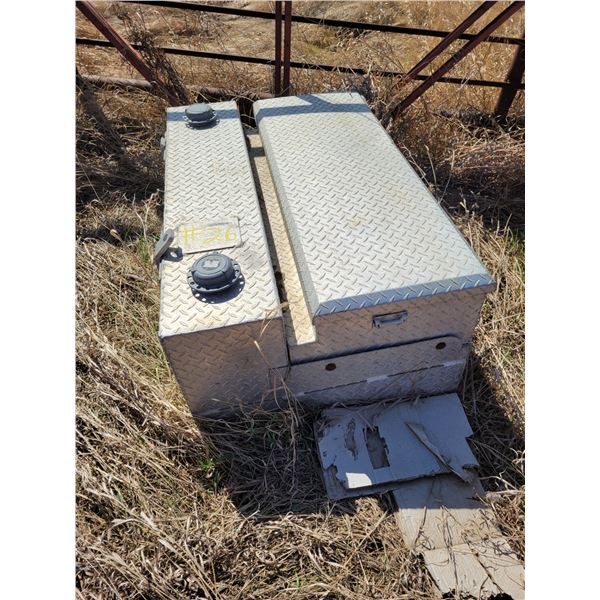 Tidy tank tool box combination