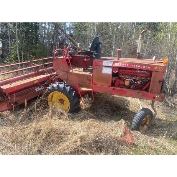 MF 655 swather for parts (buyer responsible to load)