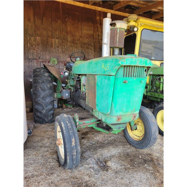 JD 4010 Diesel Tractor, Open station, dual hyds, SN. 22T25845, Had running May 27, had to pull start
