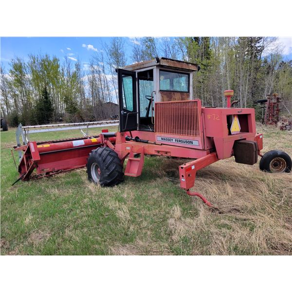 MF 885 swather for parts