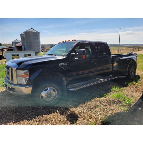 2007 Ford Super duty, diesel, auto, quad cab, dually, 4x4, 5th wheel, SN. 1FTWW33R48EB74818, mileage