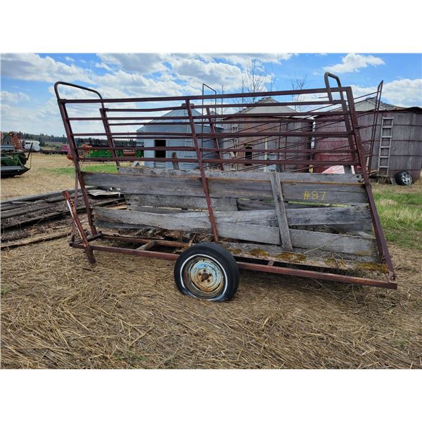 Portable loading shute, needs repair