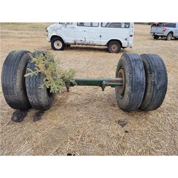 Trailer axle