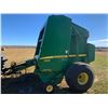Image 8 : Approx. 2012 JD 568 Round Baler, Mega wide plus, Twine & Net Wrap, 1000 PTO, 3,730 bales, #1E00568XP