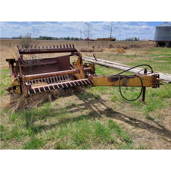Degelman Ground Drive Rock Picker, needs a tire & rim, #11501