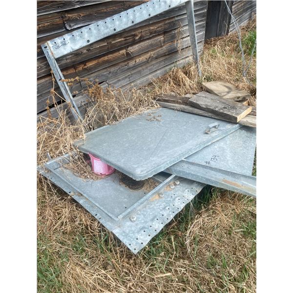 3- Bin doors & frame