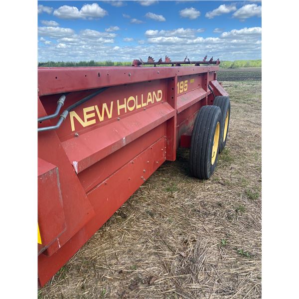 NH 195 tandem manure spreader, #226677, 1000 PTO
