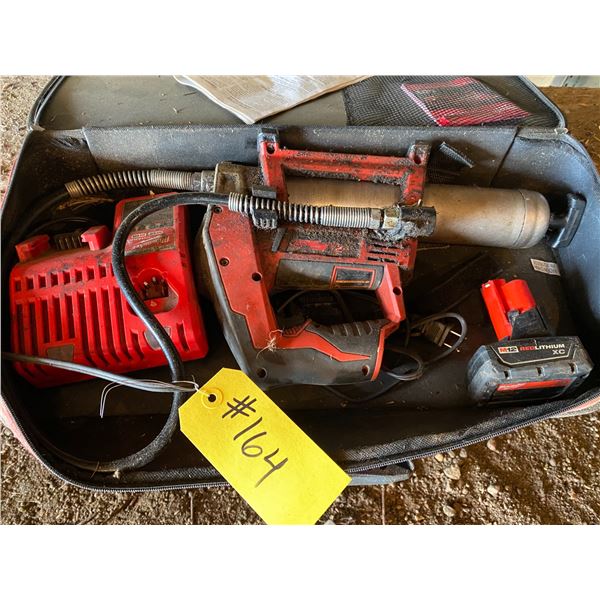 12 volt Milwaukee grease gun