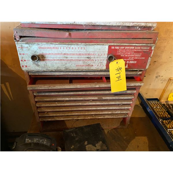 Old o ring cabinet, cab organizer, phones, plates, rachet strap.