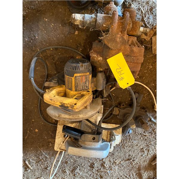 2 skill saws & hyd. controls