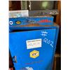 Image 2 : Blue cabinet c/w contents and 3 containers c/w electrical