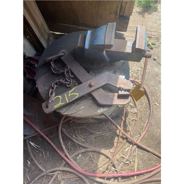 4" Vice & pallet clamp