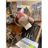 Image 6 : Pallet of Comb. Wrenches, magnetic lights, new battery, Freon, new pliers, ext., starting fluid, sol