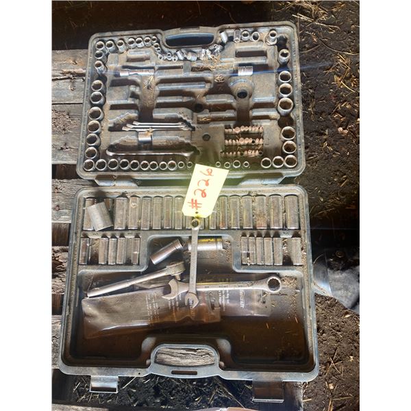 2- Socket sets & wood chisels