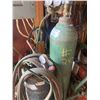 Image 1 : Cutting torch, cart, bottles go as is