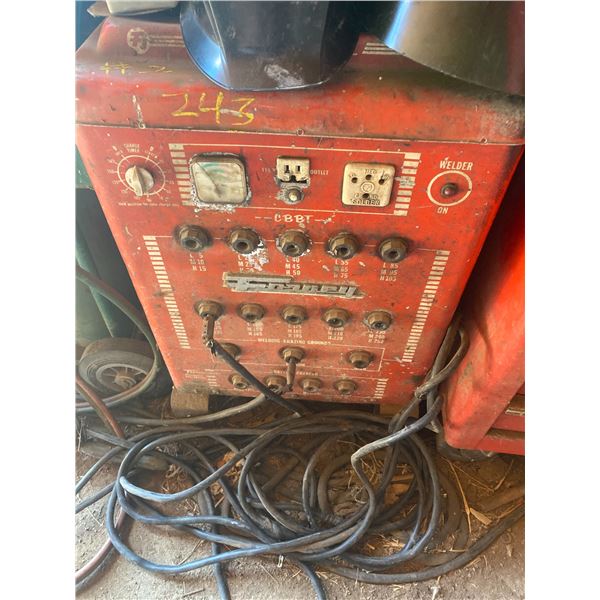 Working Forney welder & helmet