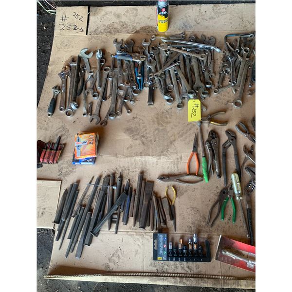 Qty of hand tools, punches etc.
