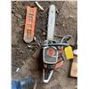 Image 1 : Stihl chain saw- turns, old fuel. Beach & Snap-On tool chest c/w contents