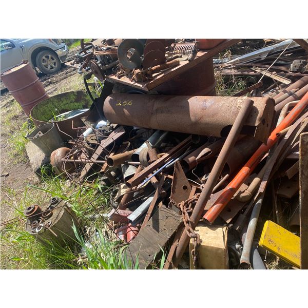 Pile of scrap iron