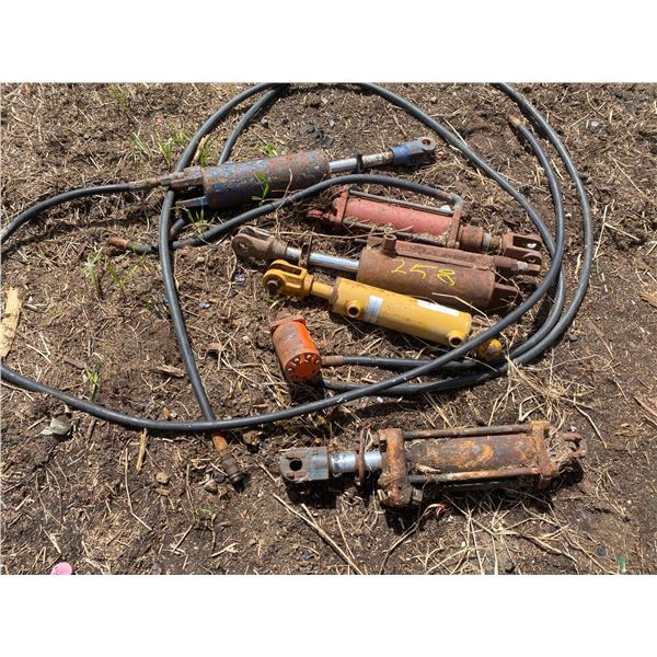 4- Hyd. Rams & orbit motor