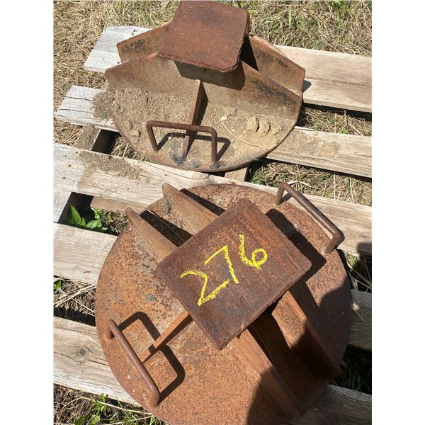 2- Metal jack stands