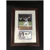 Image 1 : HANK AARON CUSTOM FRAMED FIRST DAY COVER DISPLAY