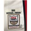 Image 4 : MICHAEL JORDAN SIGNED TEAM USA DREAM TEAM BASKETBALL JERSEY (UPPER DECK COA)