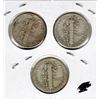 Image 2 : 1936 P, D, S Mercury Dime Set