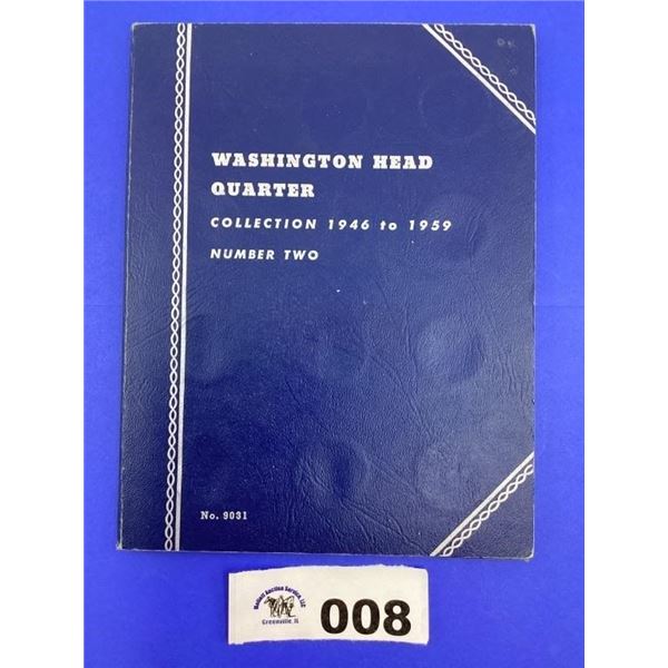 WASHINGTON QUARTERS 1946 -1959 (34 COINS)