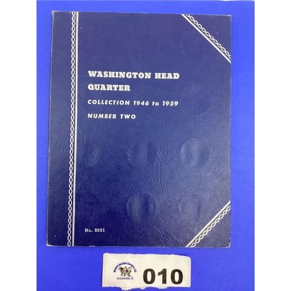 WASHINGTON QUARTERS 1946 -1959 (34 COINS)