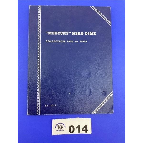 MERCURY HEAD DIMES 1916 - 1945 (55 COINS)