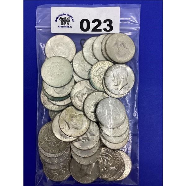 KENNEDY HALVES 40% (40 COINS)