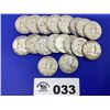 Image 1 : FRANKLIN HALVES (18 COINS)
